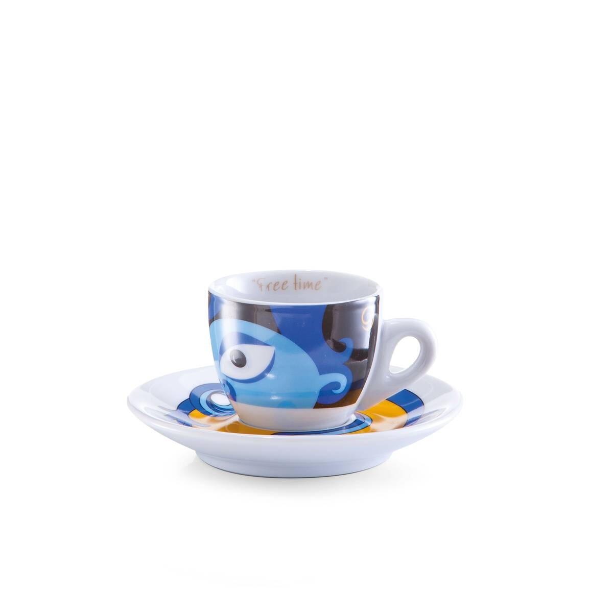 Zeller Espresso-Set Magic Eyes
