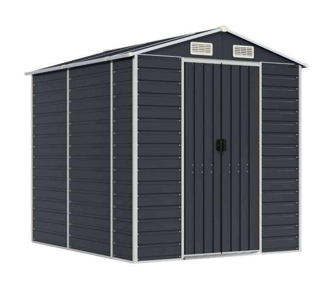 vidaXL Gartenhaus anthrazit B/H/T: ca. 191x198x215 cm