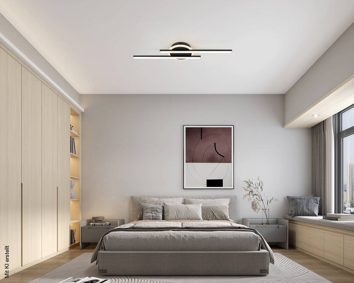 Nolo LED-Deckenleuchte Beam B/H/L: ca. 15x5x58 cm
