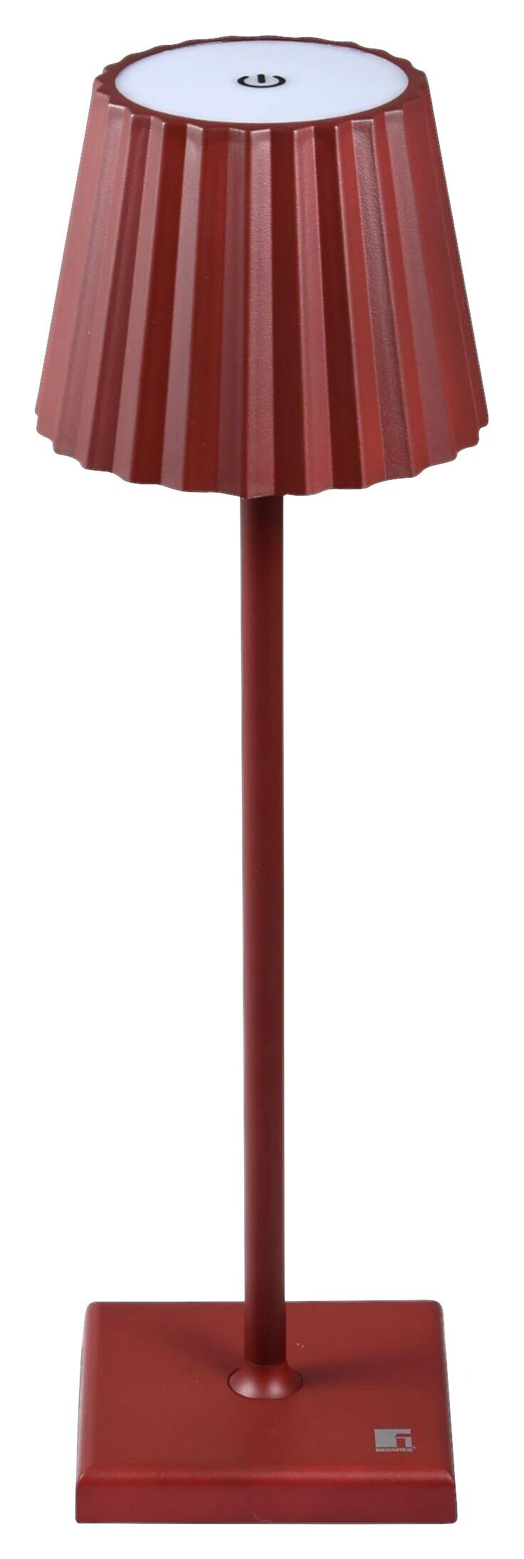 BERGNER LED-Tischleuchte Maroon rot B/H: ca. 11,6x38 cm