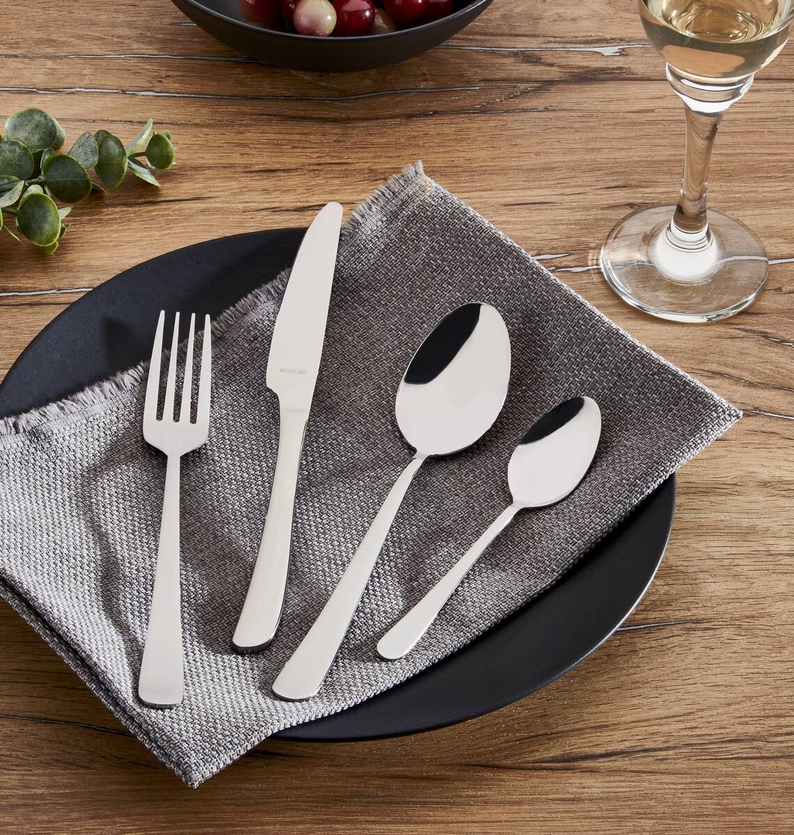 MICHELINO Besteckset Stefanie silber Edelstahl 24 tlg.