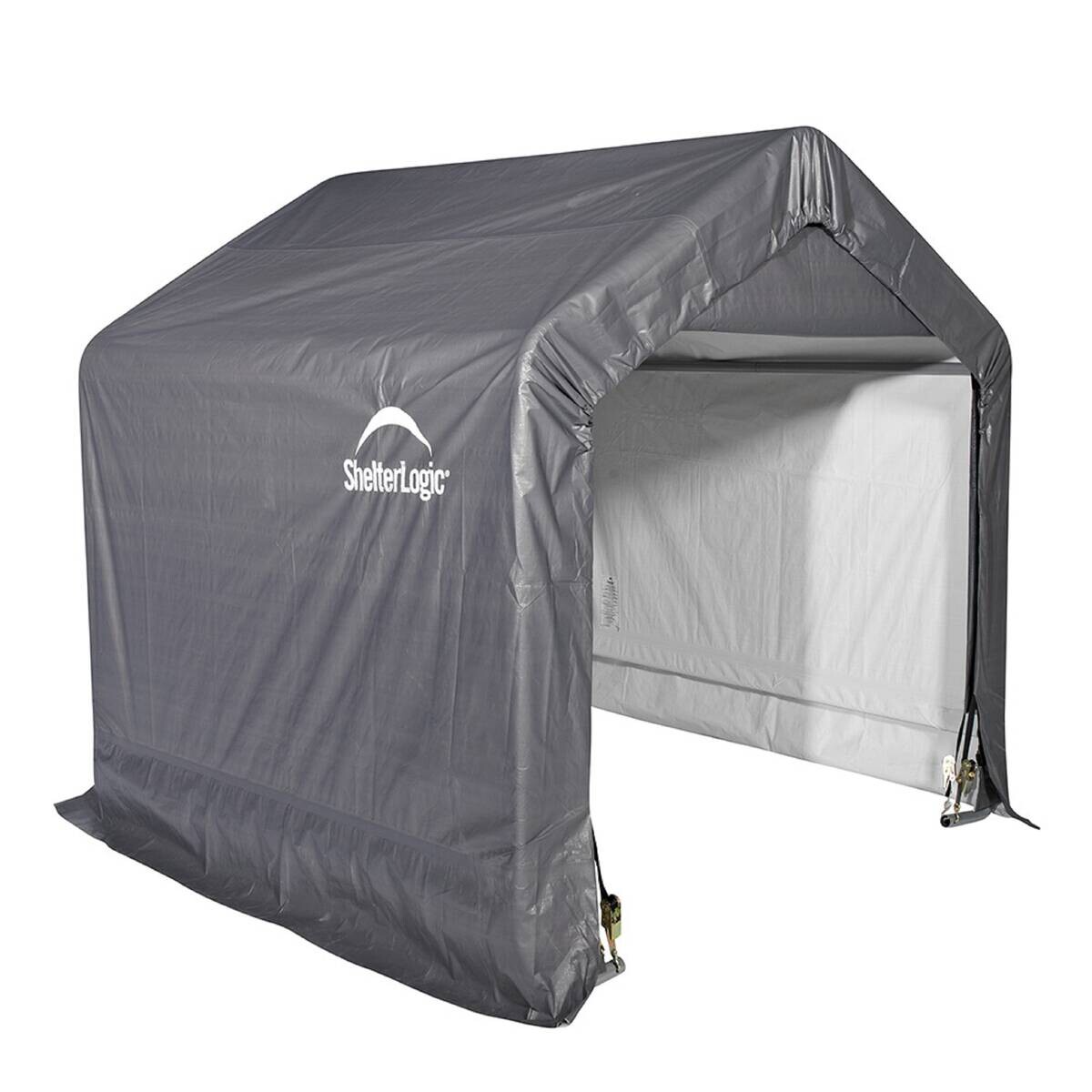 ShelterLogic Gartenhaus Shed-in-a-Box grau B/H/T: ca. 180x183x196 cm