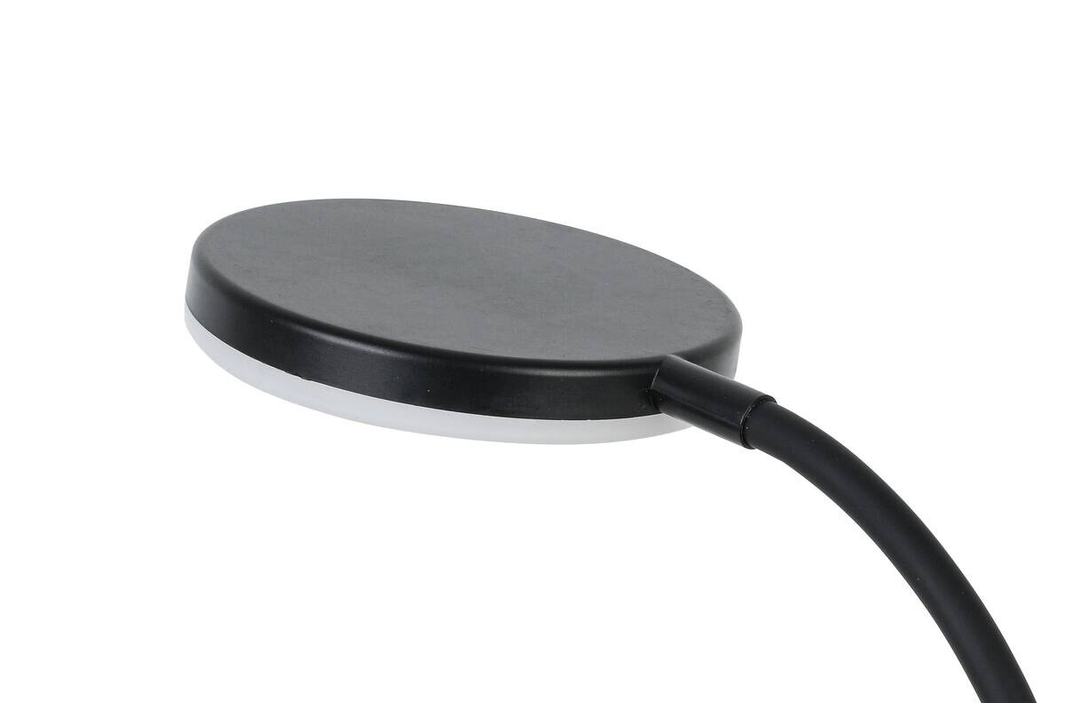 Nolo Tischleuchte Noah schwarz Kunststoff B/H/L: ca. 6,5x52x14 cm