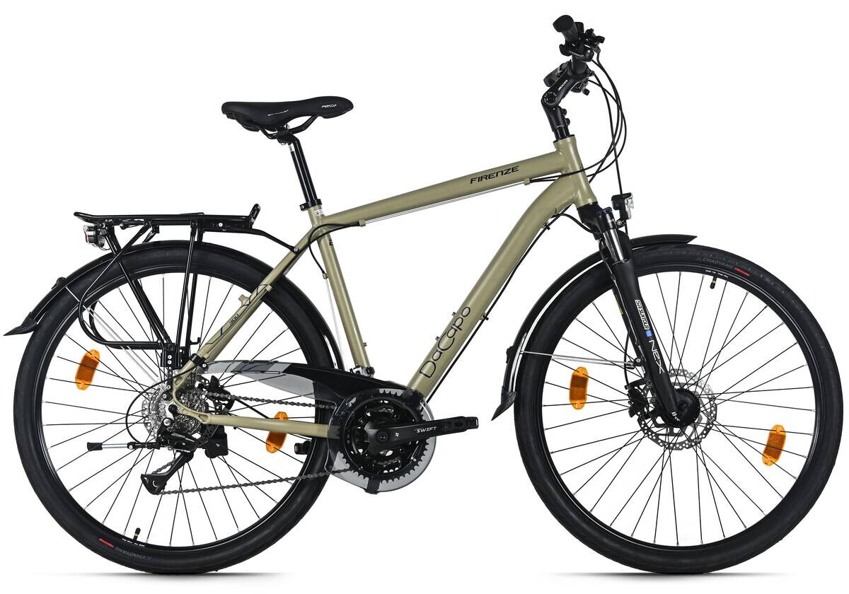 DaCapo Trekking-Bike Firenze 300 28 Zoll Rahmenhöhe 53 cm 24 Gänge bronze bronze ca. 28 Zoll