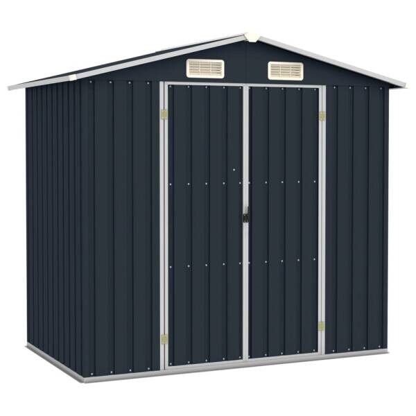 vidaXL Gerätehaus anthrazit B/H: ca. 205x183 cm