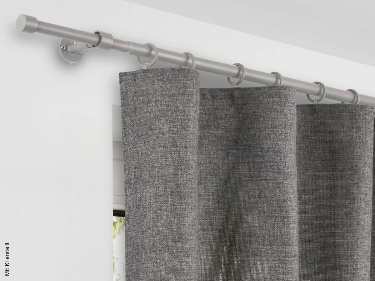 ondeco Stilgarnituren Cool-Gray Metall L: ca. 210 cm ausziehbar von ca. 120 bis 210 cm 1 Läufe