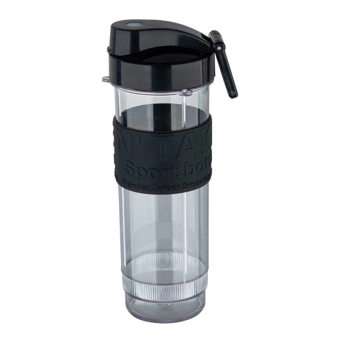 BERGNER Standmixer BG-51027-BK silber Kunststoff Silikon B/H/L: ca. 12x35x14 cm