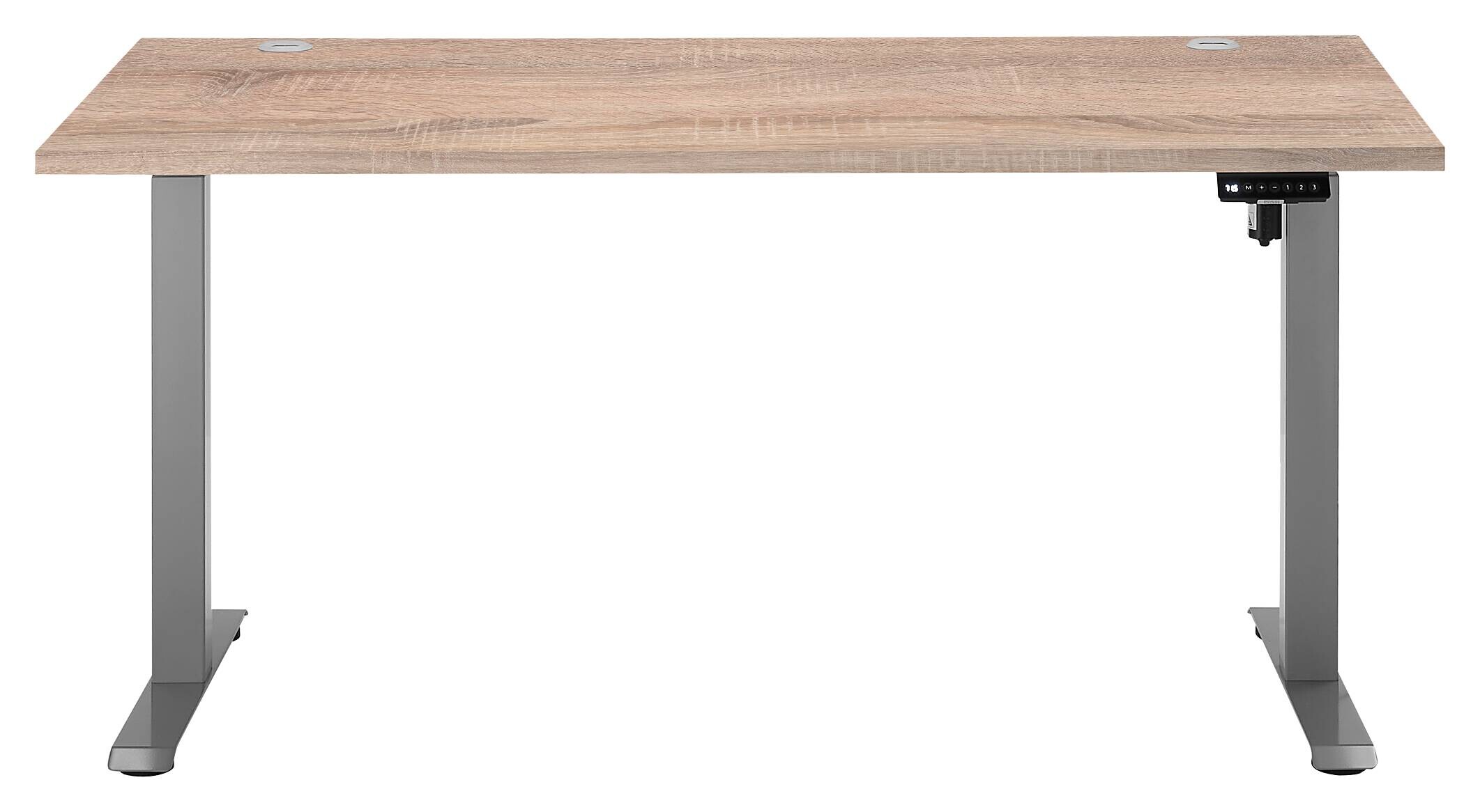 höhenverstellbarer Schreibtisch Pronto 2 Eiche Sonoma Nachbildung B/H/T: ca. 160x75x77 cm