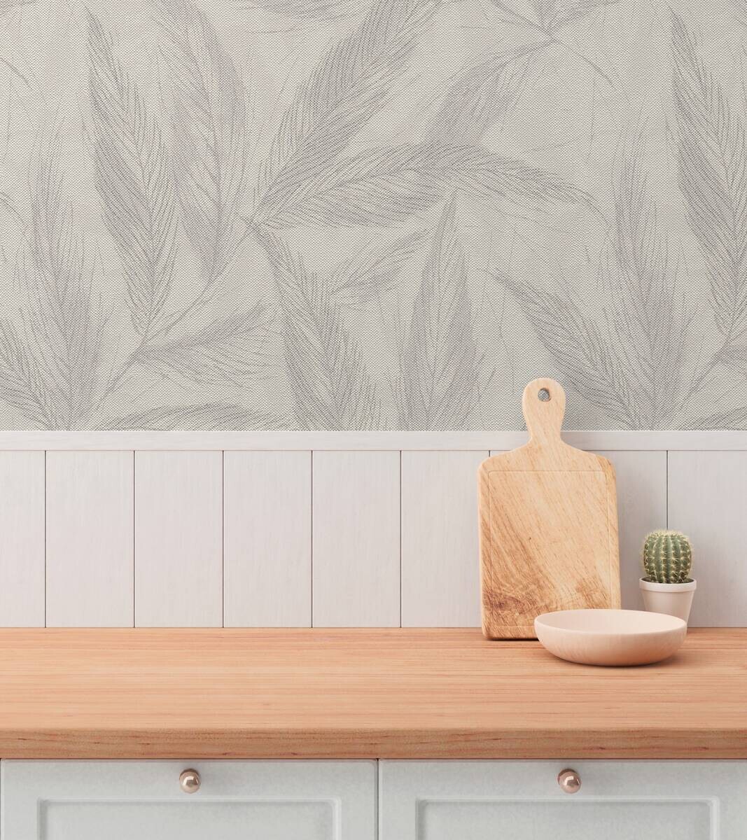 A.S.Creation Vliestapete grau beige weiß B/H/D: ca. 53x1005x9,3 cm