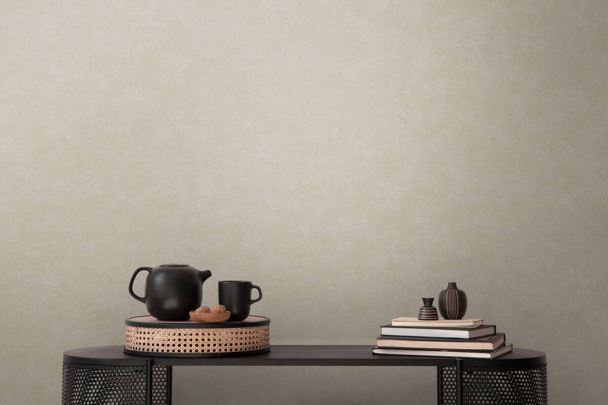 A.S.Creation Vliestapete beige B/H/D: ca. 53x1005x10,2 cm