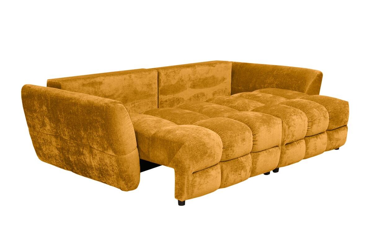 Big Sofa Moma honig Microfaser B/H/T: ca. 250x97x120 cm