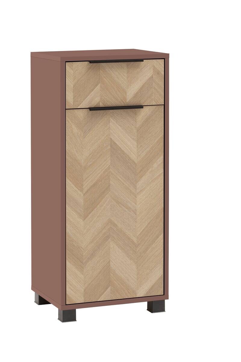 Highboard Piazza mauve B/H/T: ca. 40,3x90,9x33,05 cm
