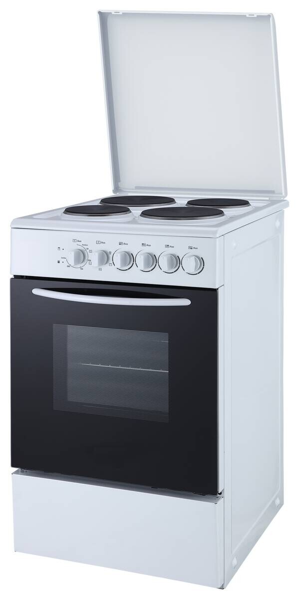 POCOline Stand-Elektroherd EH-50KPD49 weiß B/H/T: ca. 49,5x86,5x64,6 cm