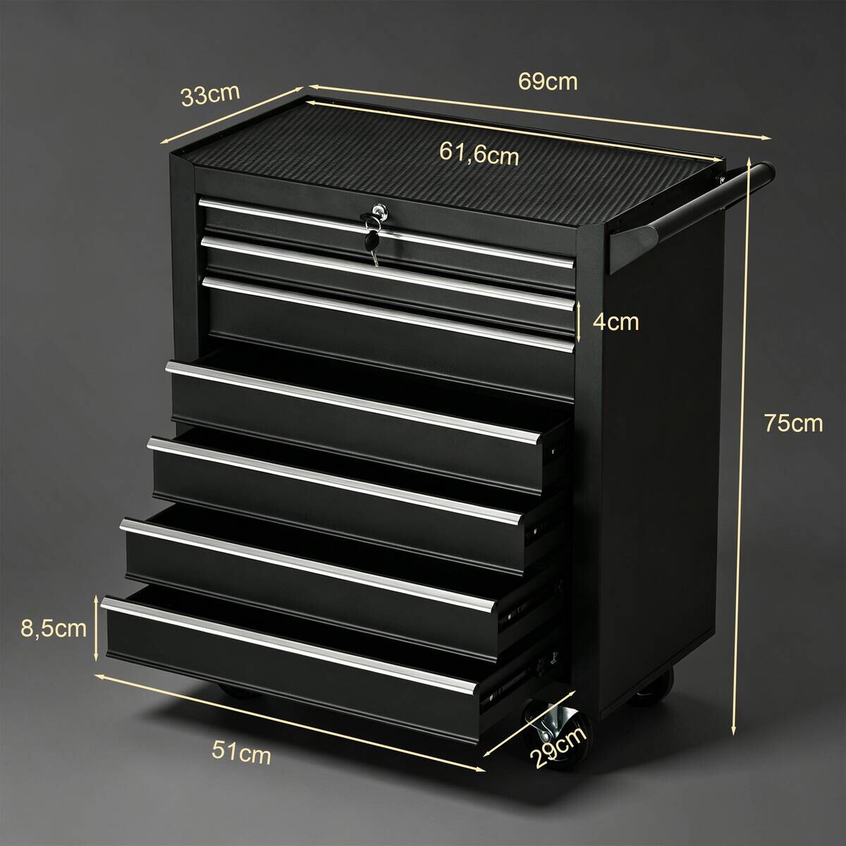 Werkstattwagen B/H/T: ca. 69x75x33 cm