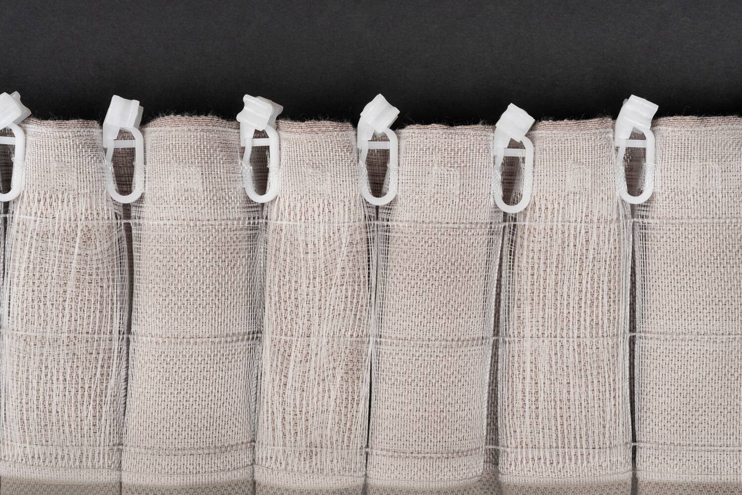 Kombivorhang 2er Pack Balance taupe B/L: ca. 135x245 cm