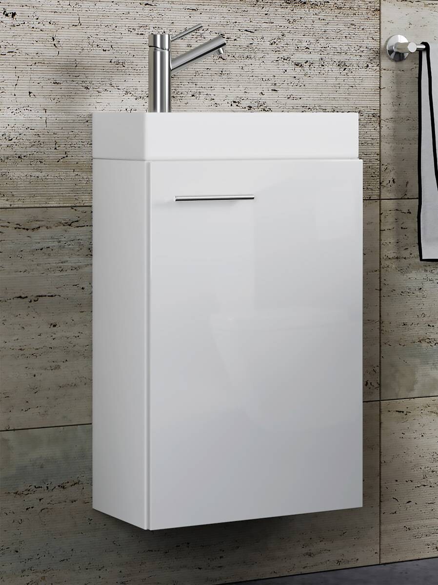 Waschplatz Slito weiß weiß B/H/T: ca. 41x68x22 cm