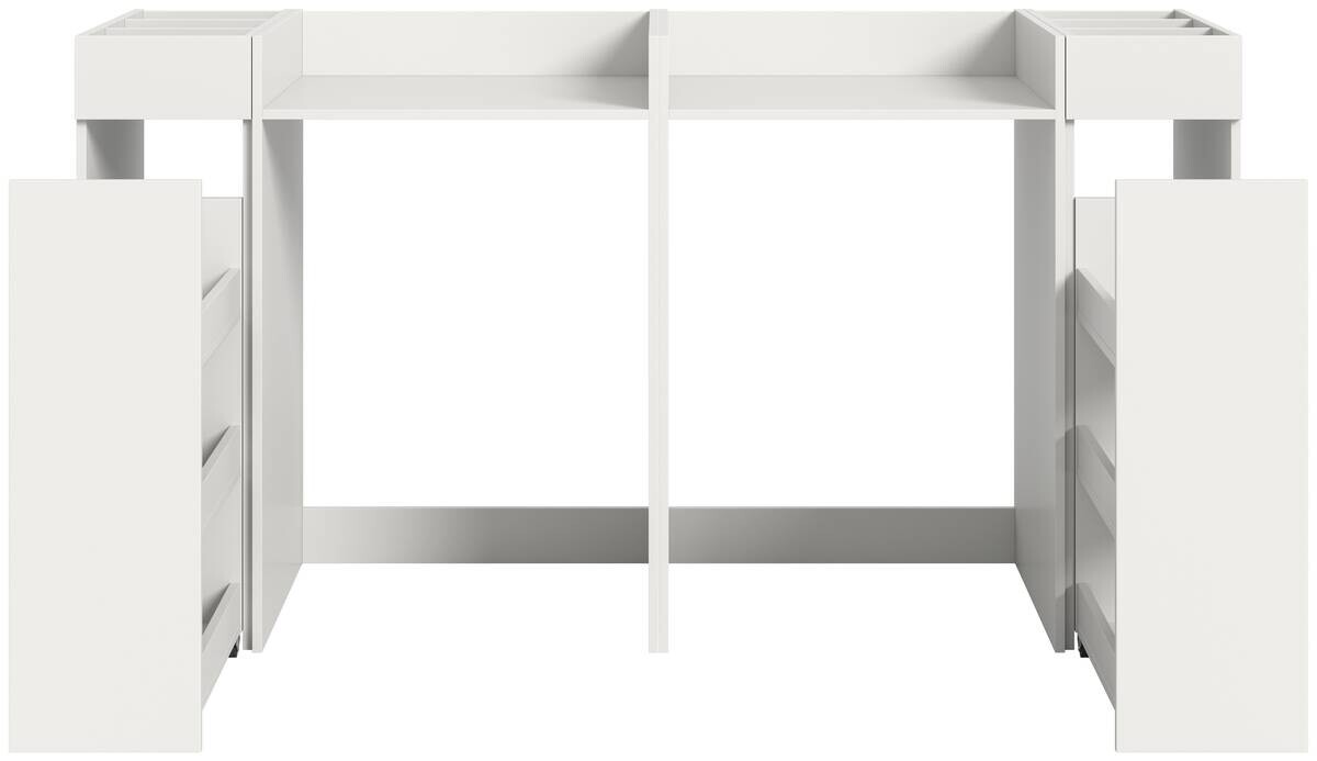 Waschmaschinenumbauschrank Free weiß B/H/T: ca. 66x101x60 cm