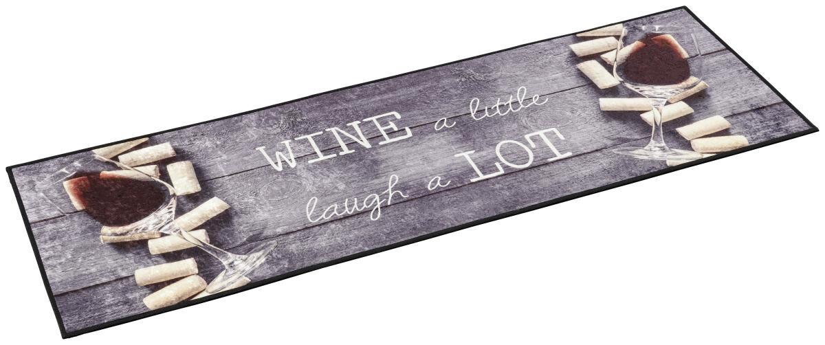 Küchenläufer Trend grau B/L: ca. 50x150 cm