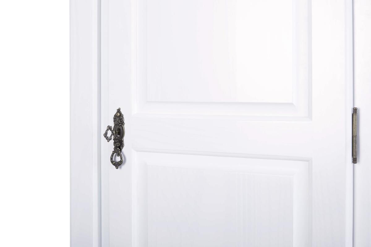 Kleiderschrank Kappl weiß B/H/T: ca. 150x198x56 cm