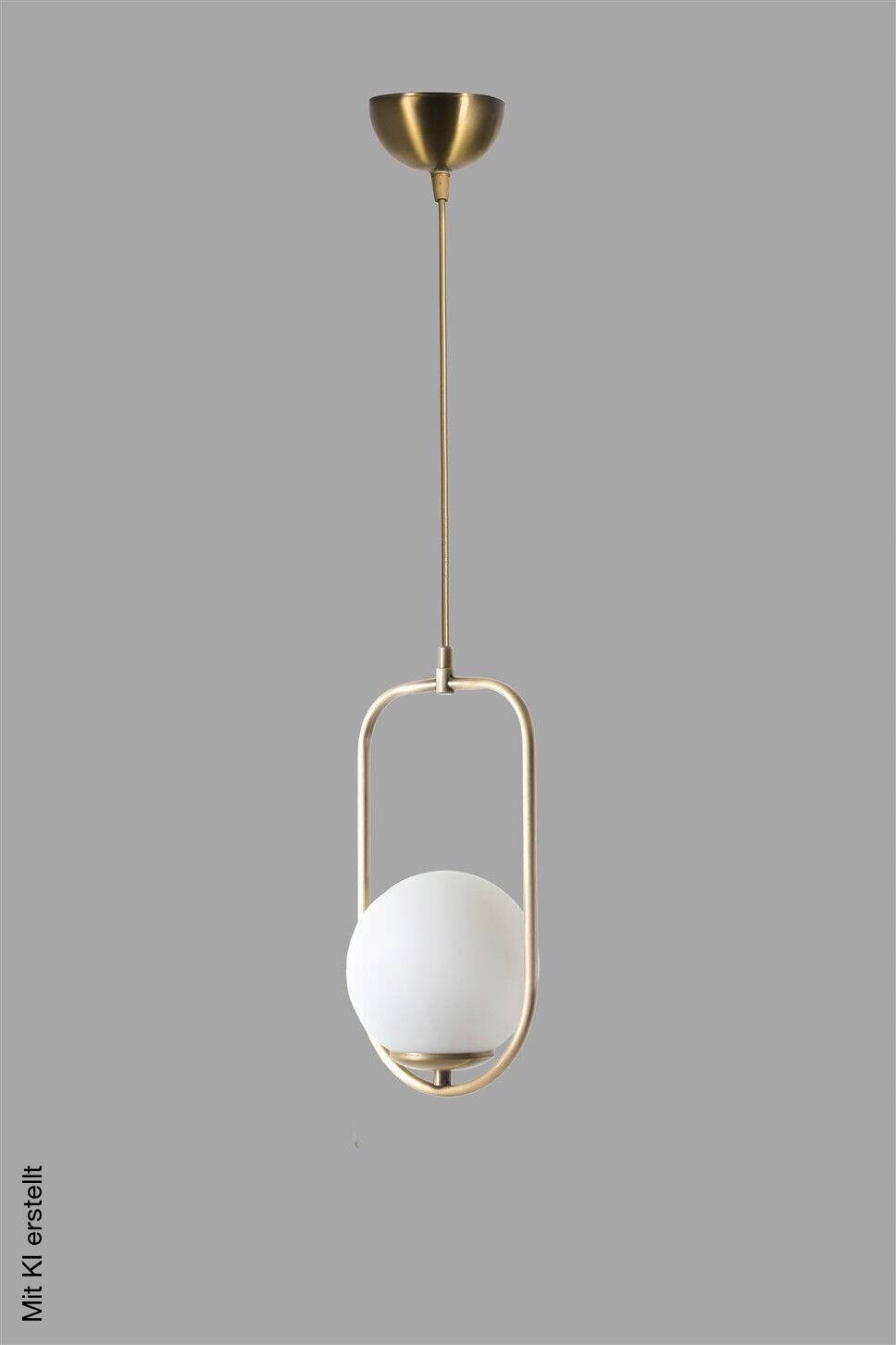 Opviq Pendelleuchte Kupfer weiß Metall B/H/T/L/D: ca. 18x70x18x18x18 cm E27 1 Brennstellen