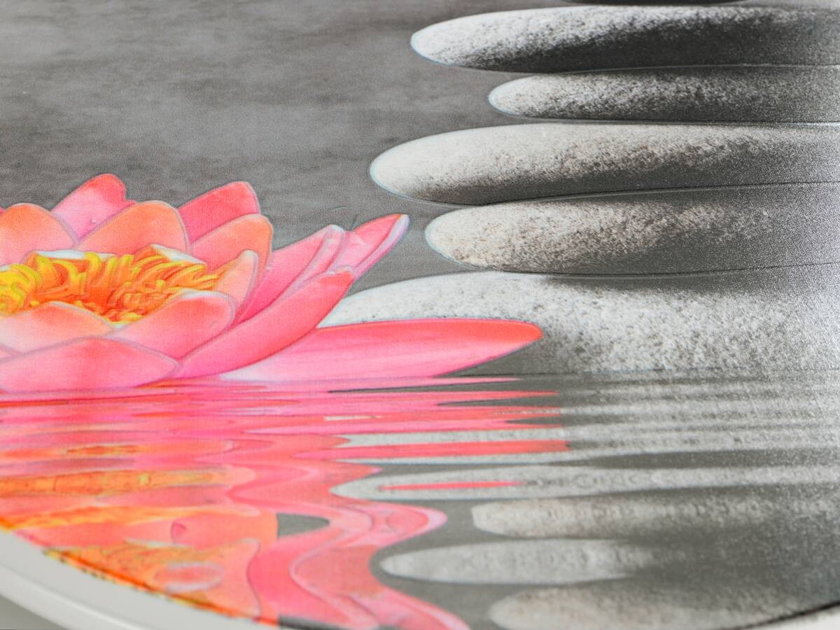 WENKO WC-Sitz Water Lily Thermoplast