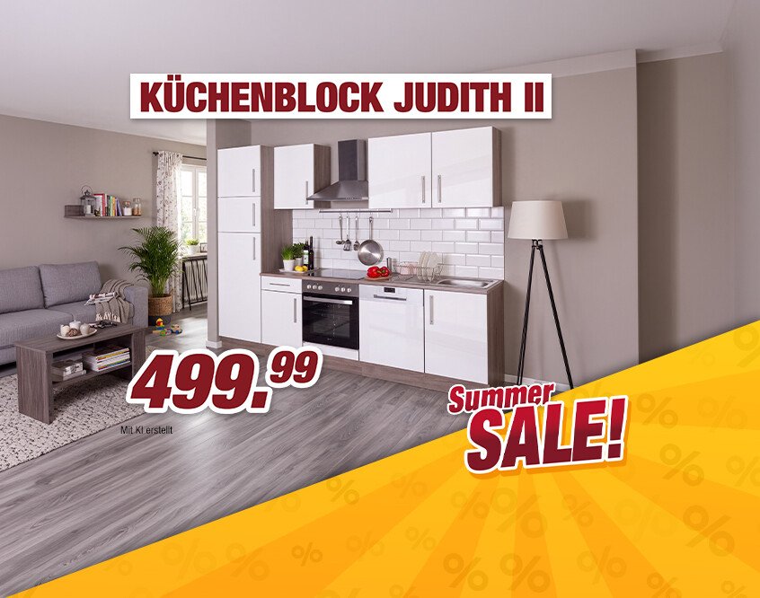 Unsere Werbe Highlights - Küchenblock Judith II