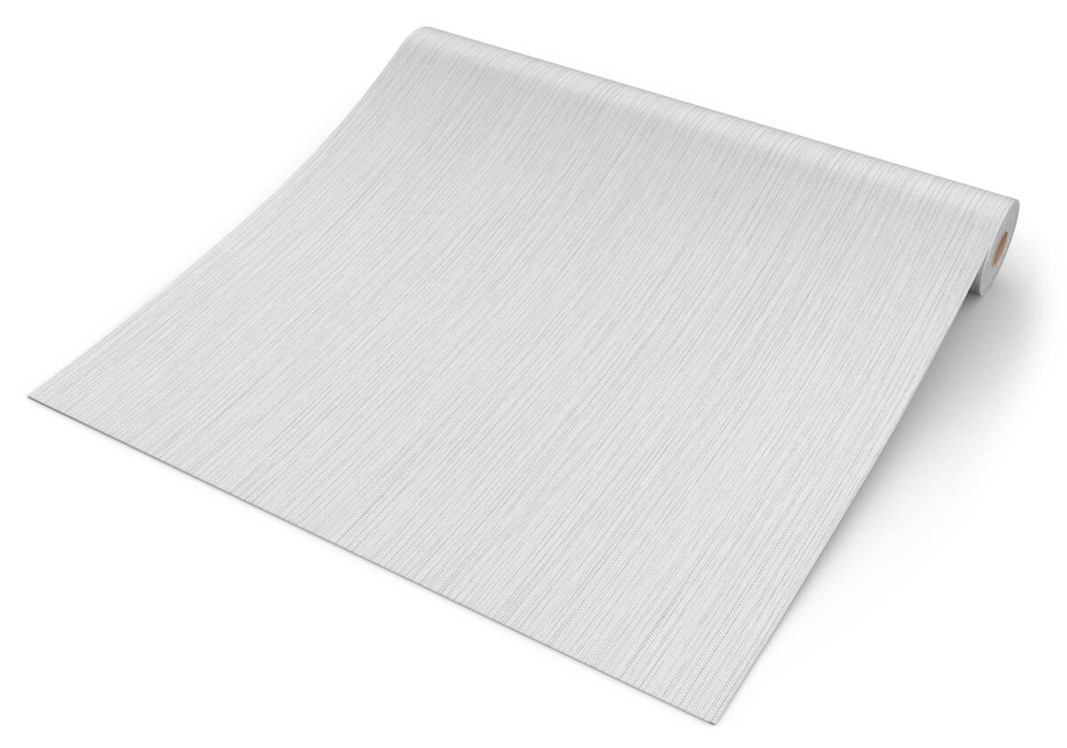 Vliestapete Uni silber flieder B/L: ca. 53x1005 cm