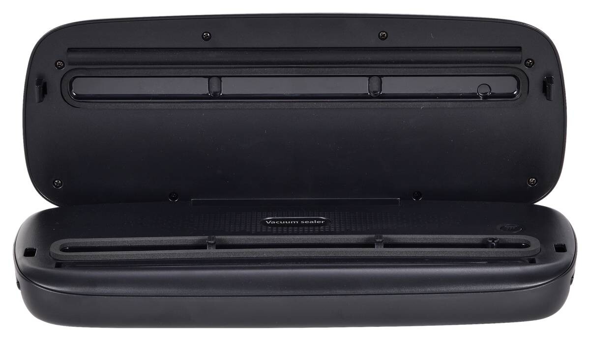 MASTERPRO Vakuumierer BGMP-9080 Foodies silber schwarz Kunststoff Edelstahl B/H/T: ca. 37x7x15 cm ca. 130 W