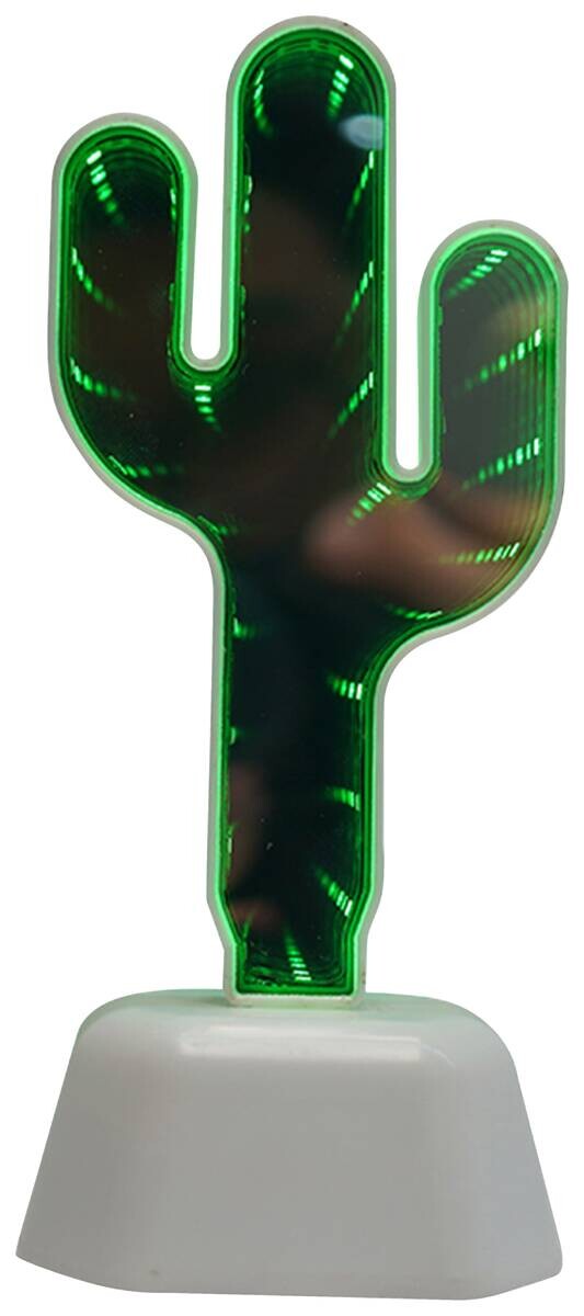 POCOline LED-Infinityleuchte Kaktus B/H/L: ca. 7,2x19x7,7 cm