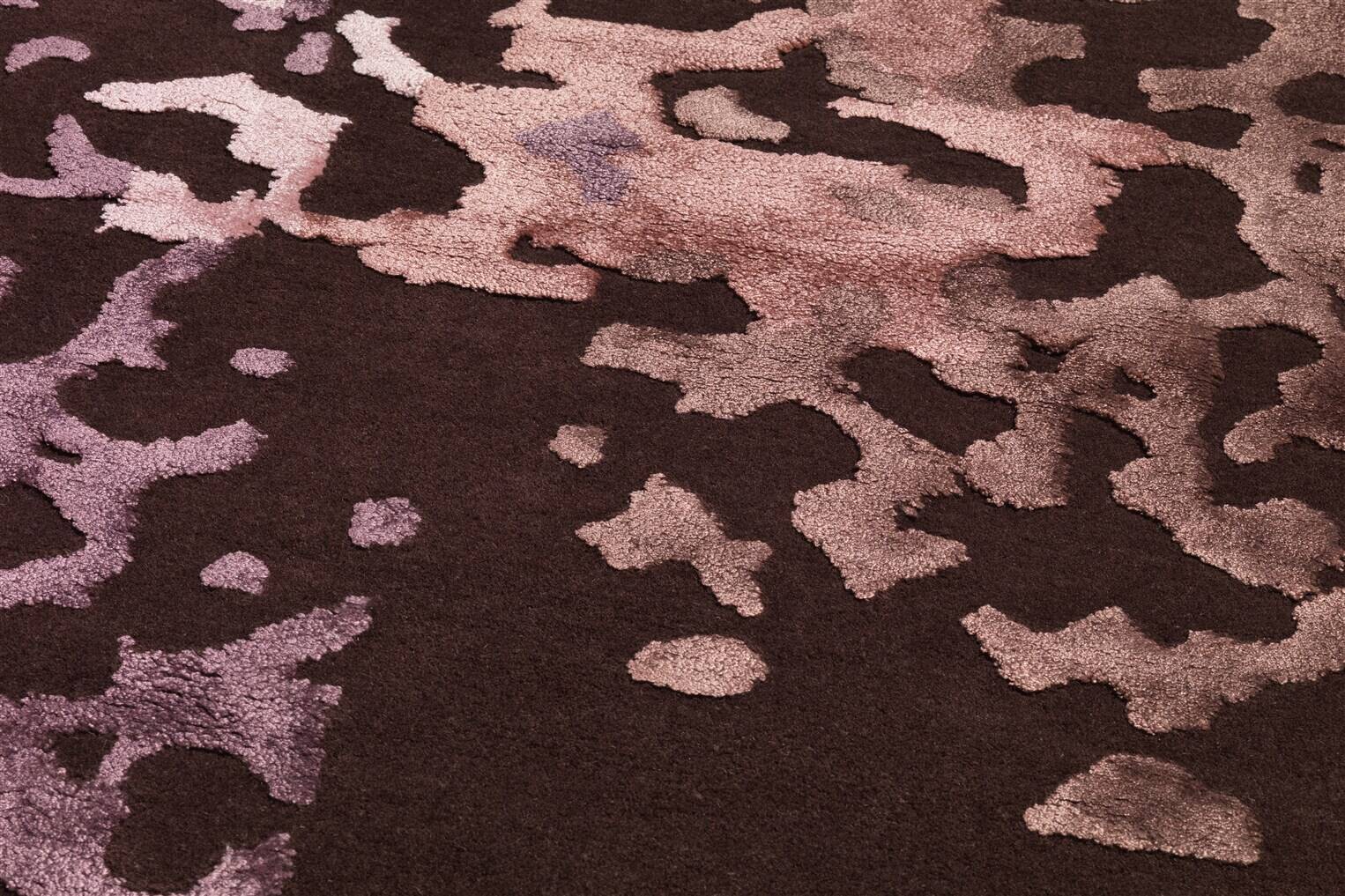 Arte Espina Kurzflorteppich Diamond 8051 altrosa B/L: ca. 170x240 cm