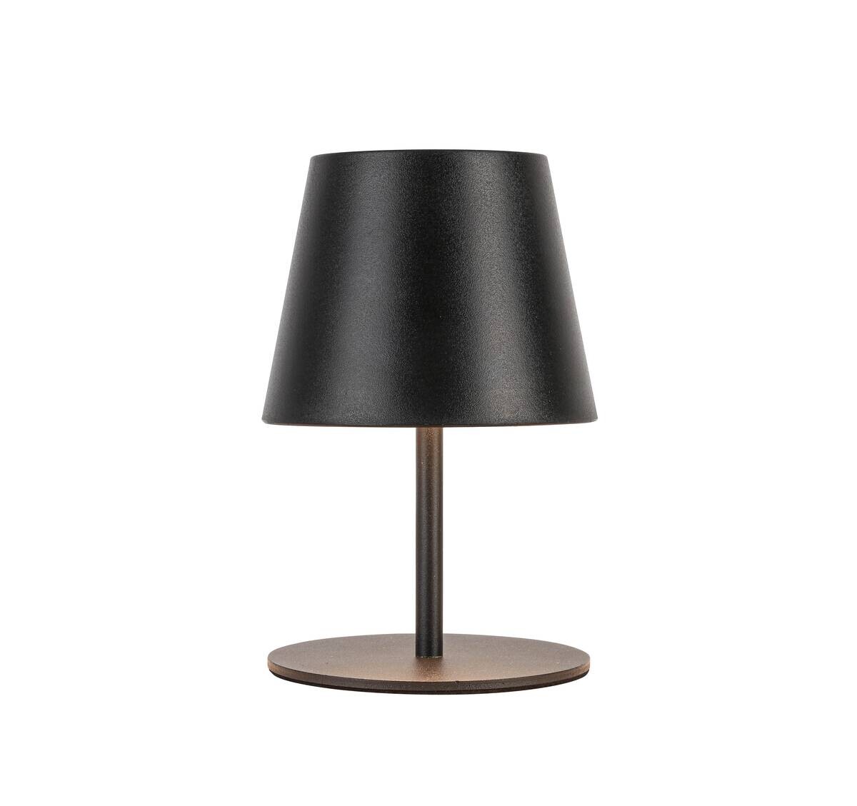 Tischleuchte schwarz H/D: ca. 36x11,5 cm