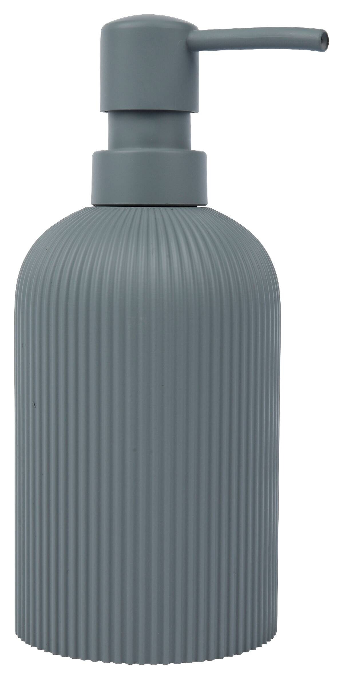 Seifenspender Samos grau Polyresin