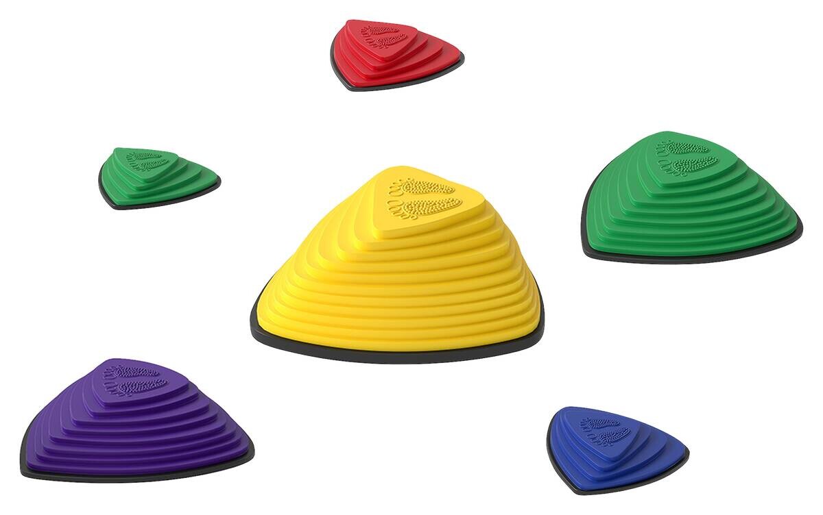 AIYAPLAY Balanciersteine mehrfarbig B/H/L: ca. 37,5x16x37,5 cm