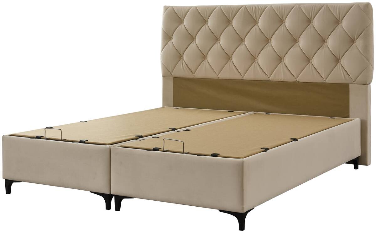 Polsterbettgestell Rondo beige Liegefläche B/L: ca. 180x200 cm