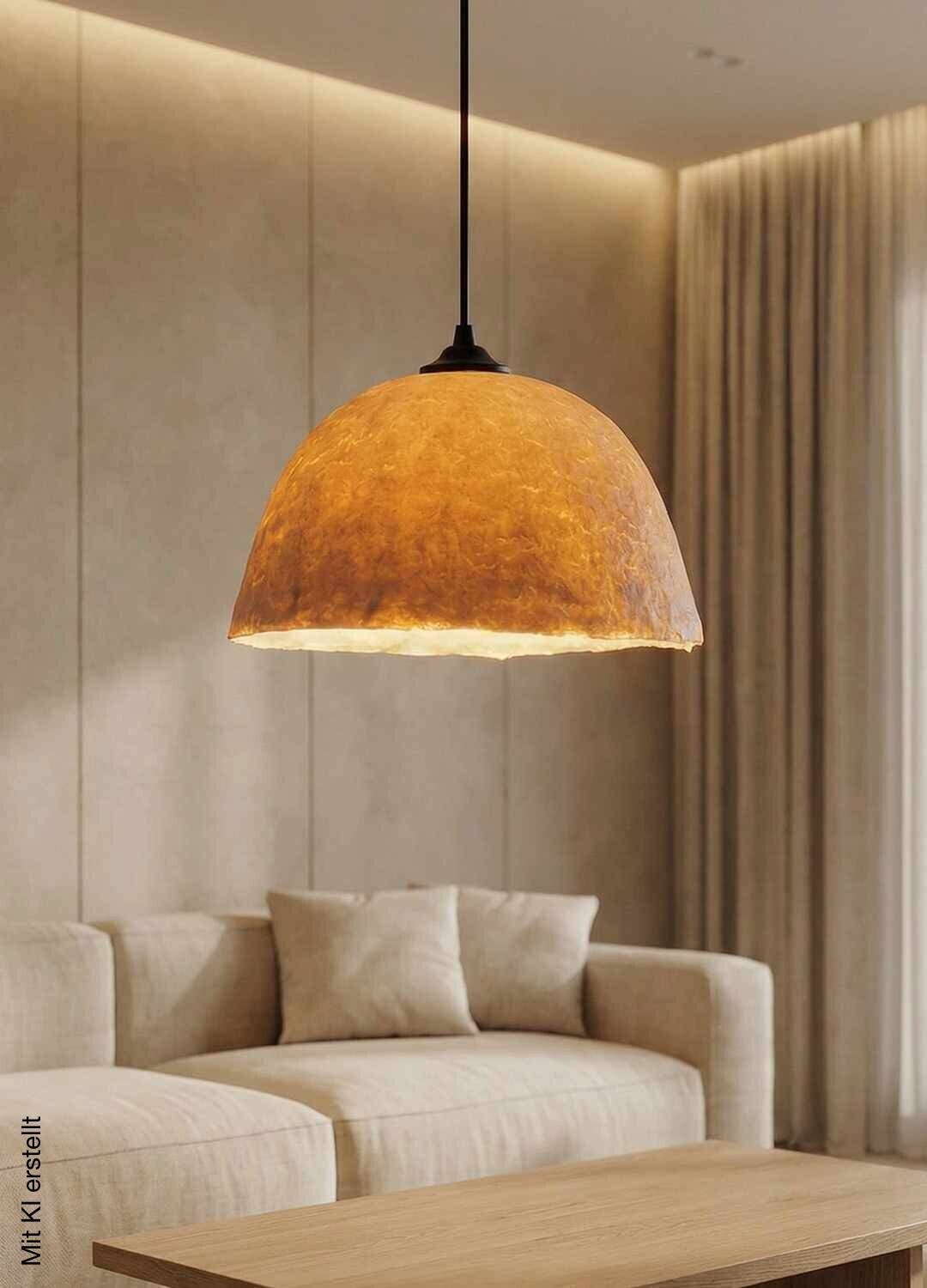 Opviq Pendelleuchte weiß Kunststoff B/H/T/L/D: ca. 34x90x34x34x34 cm E27 1 Brennstellen
