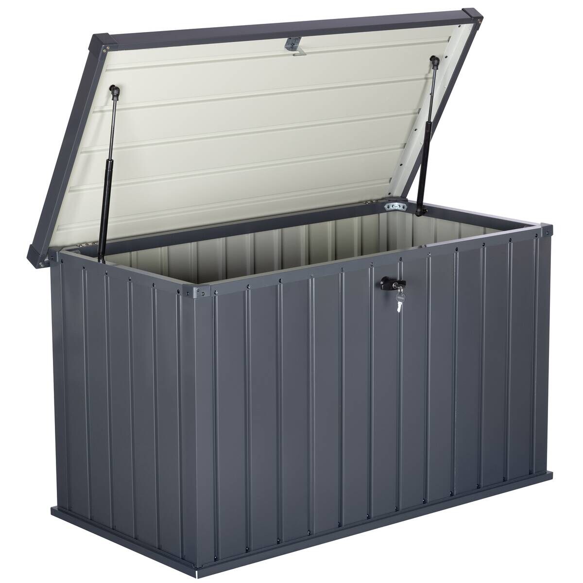 HI Auflagebox 436l anthrazit Stahl B/H/T: ca. 124x71x66 cm