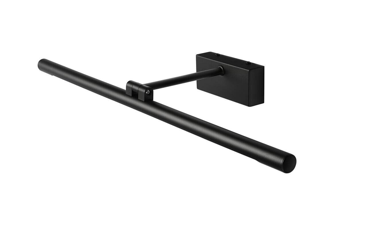 Lamkur LED-Spiegelbeleuchtung schwarz Stahl B/H/L: ca. 5x14x60 cm