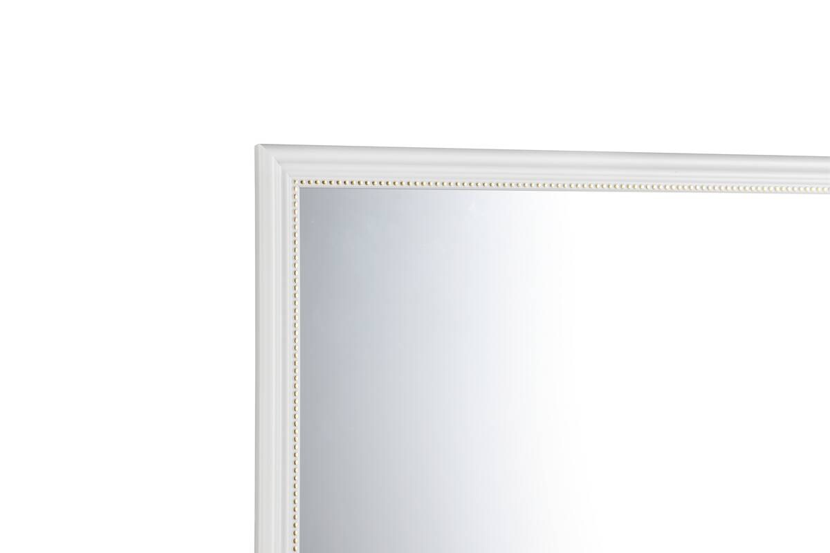 Mirrors & More Rahmenspiegel weiß perlweiß B/H: ca. 34x45 cm