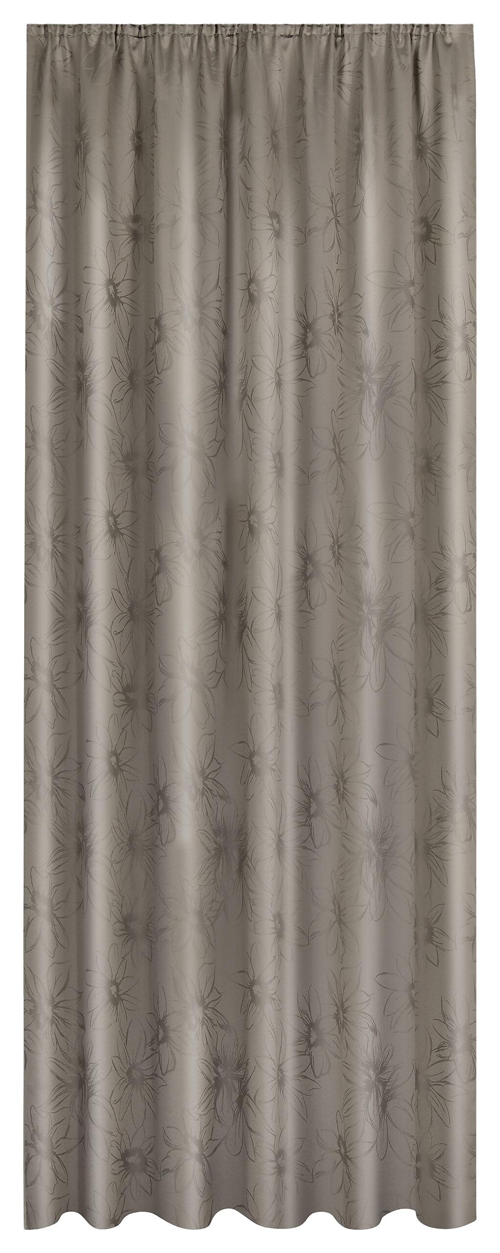 ACUS design collection Dekovorhang Paradiso taupe B/L: ca. 140x175 cm