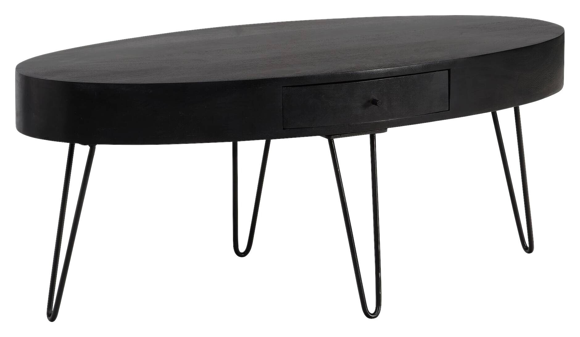 Couchtisch schwarz B/H/T: ca. 100x40x50 cm