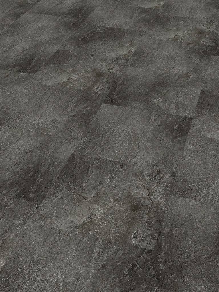 Vinylfliese Dark Slate, ca. 1,045 m² im Paket B/L: ca. 45,72x45,72 cm