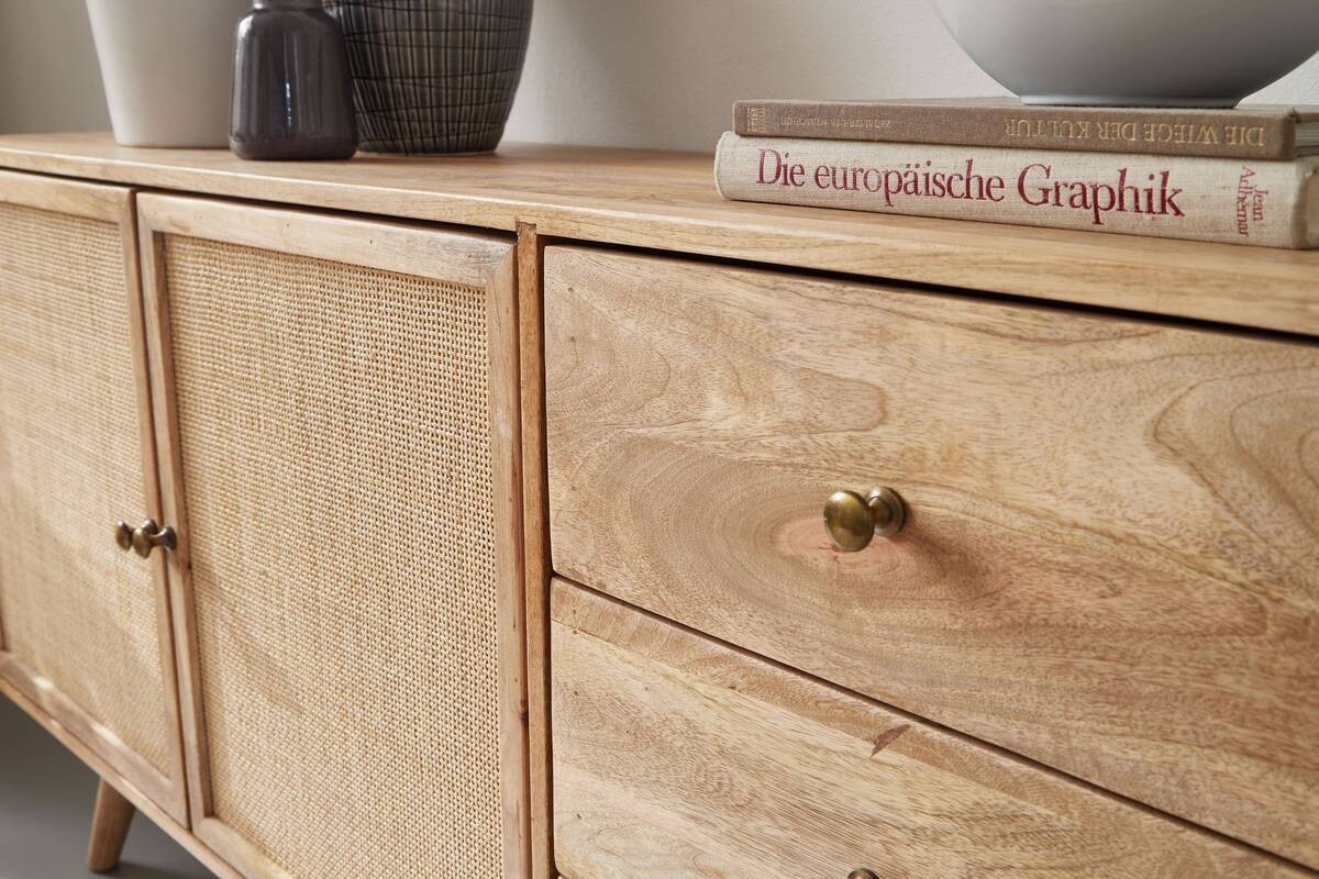 Sideboard natur B/H/T: ca. 140x75x40 cm