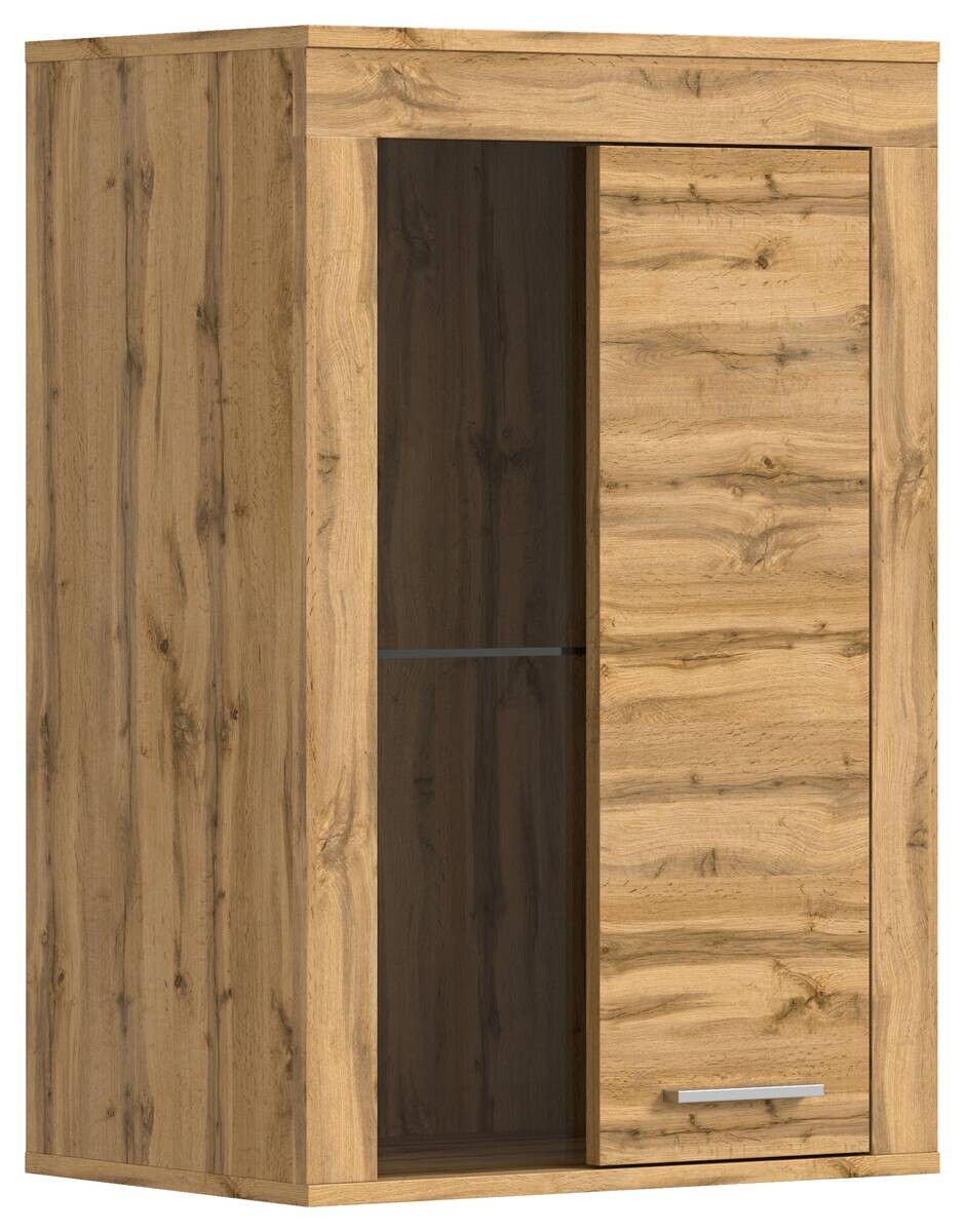 Vitrine Jam Eiche Wotan Nachbildung B/H/T: ca. 60x86x35 cm