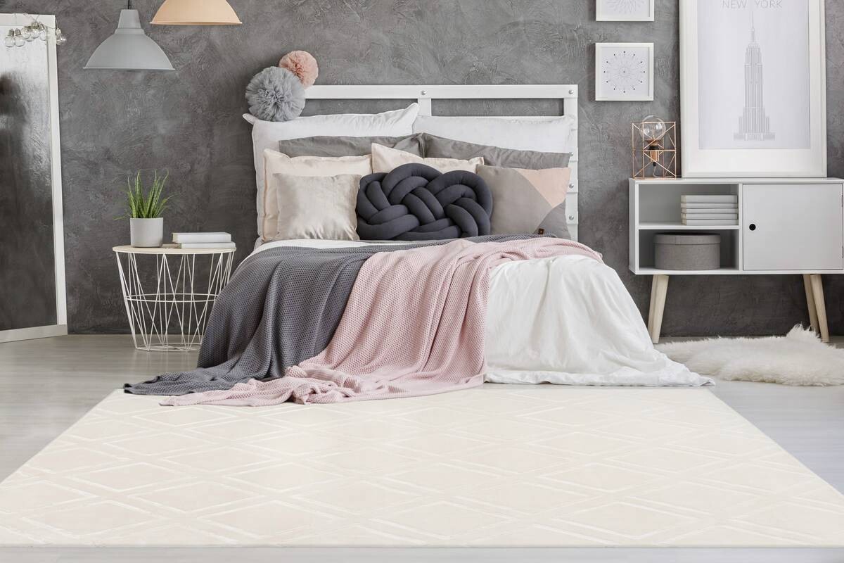 360Living Teppich Monroe creme B/L: ca. 80x150 cm
