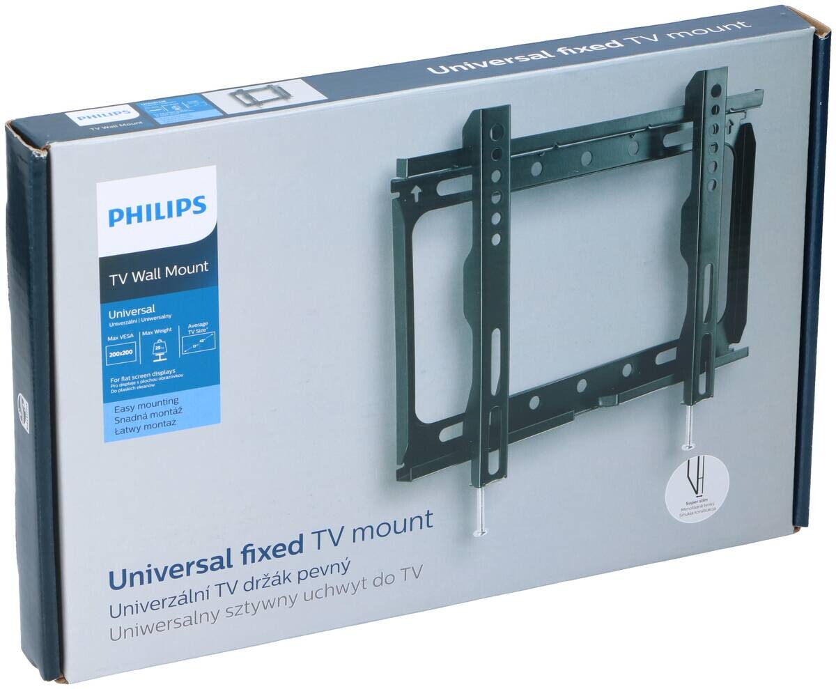 Philips TV-Wandhalterung schwarz
