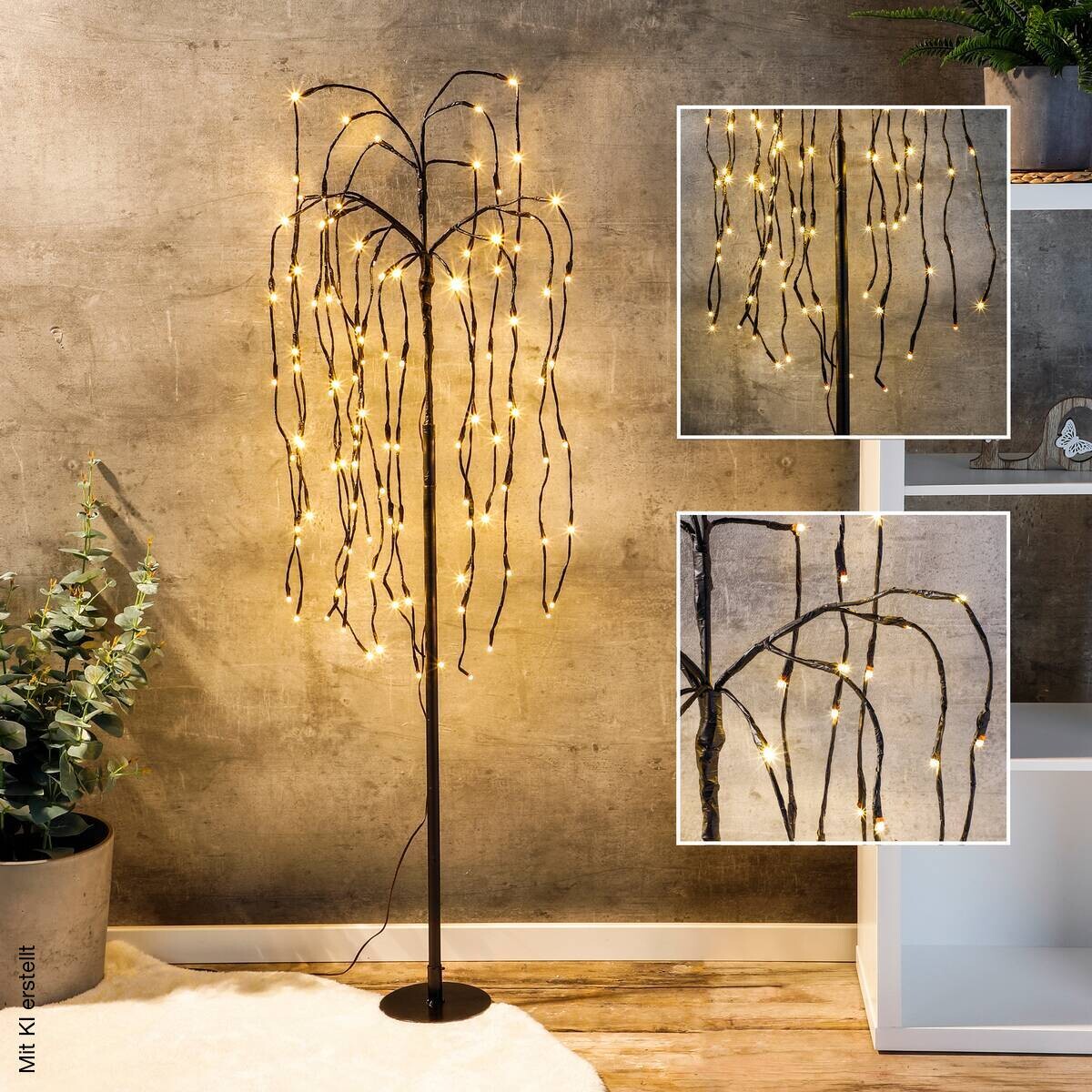 LED-Baum schwarz