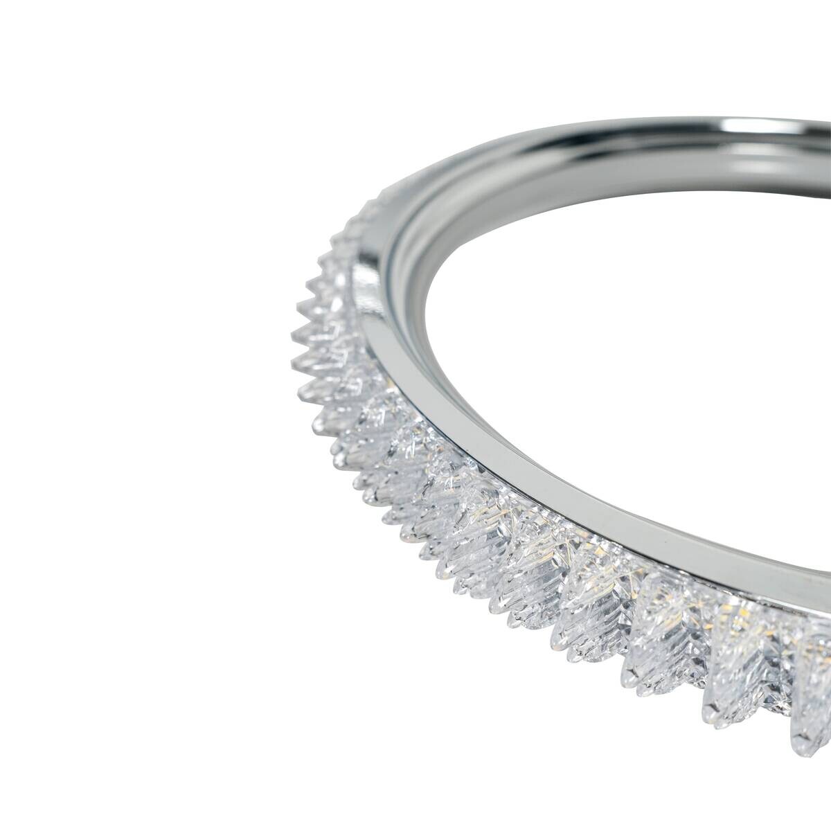 POCOline LED-Pendelleuchte Giorgia Chrom Acryl Metall H/D: ca. 120x45 cm
