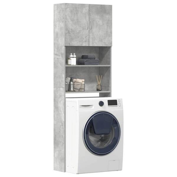 vidaXL Waschmaschinenschrank Beton