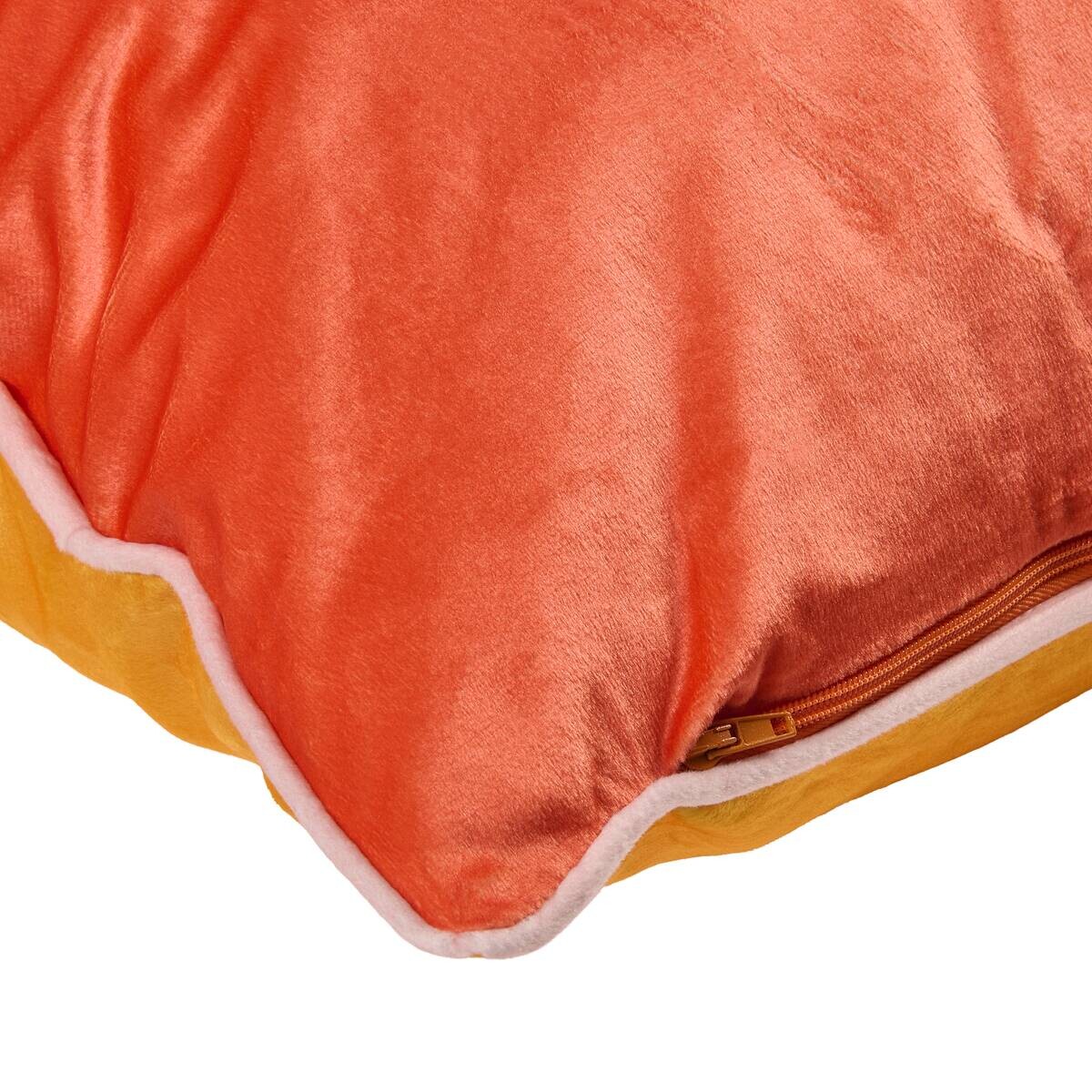 Dekokissen Lio orange Polyester B/L: ca. 45x45 cm