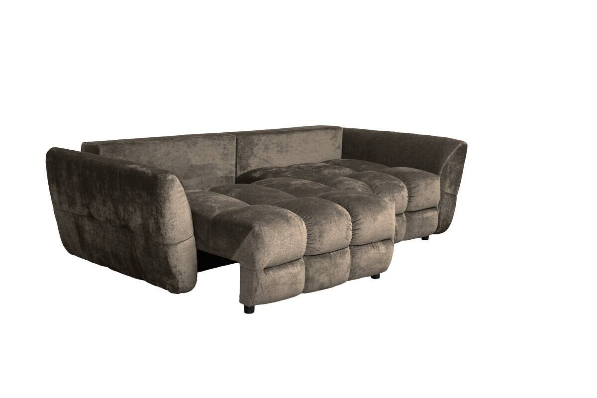 Big Sofa Moma Mocca Microfaser B/H/T: ca. 250x97x120 cm